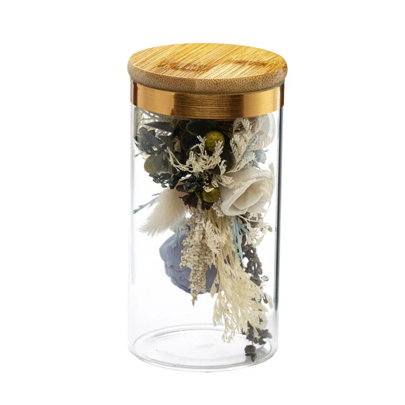 Raila Solawood Flower Bunch In Glass Tube media 5