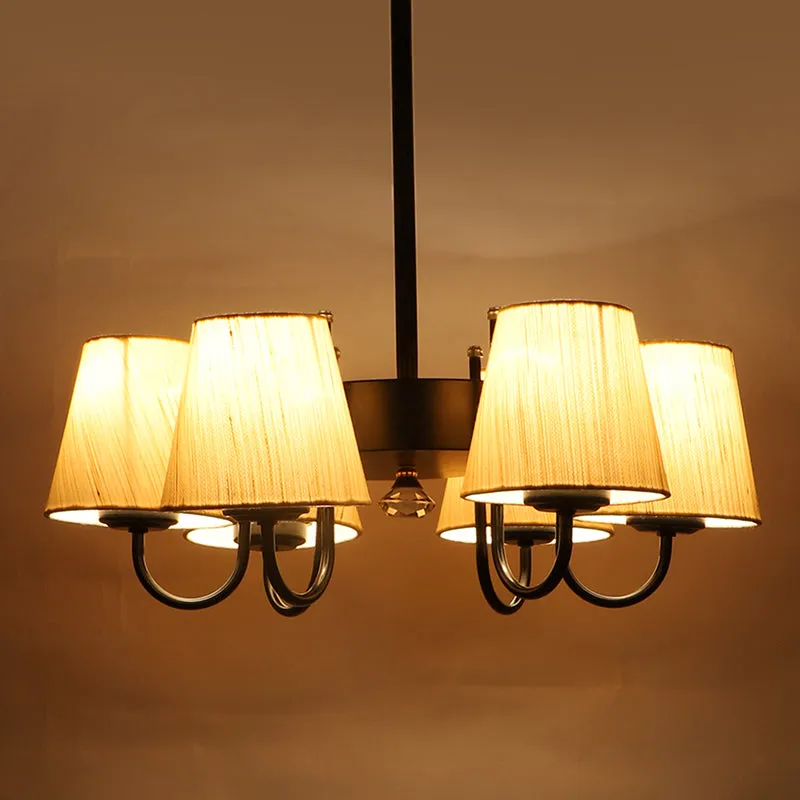 Viya Conical Ceiling Lamp - Off White media 1