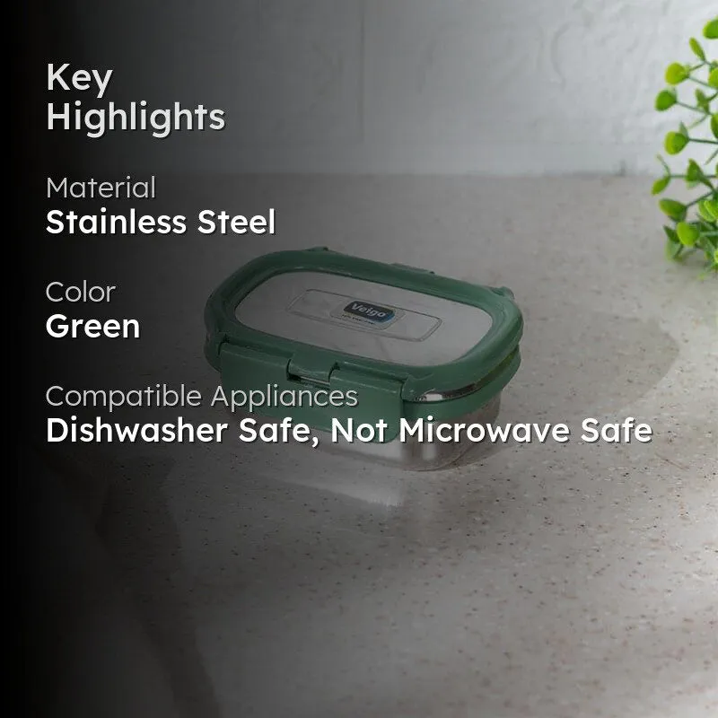 Omera Lunch Box (Green) - 150 mL media 2