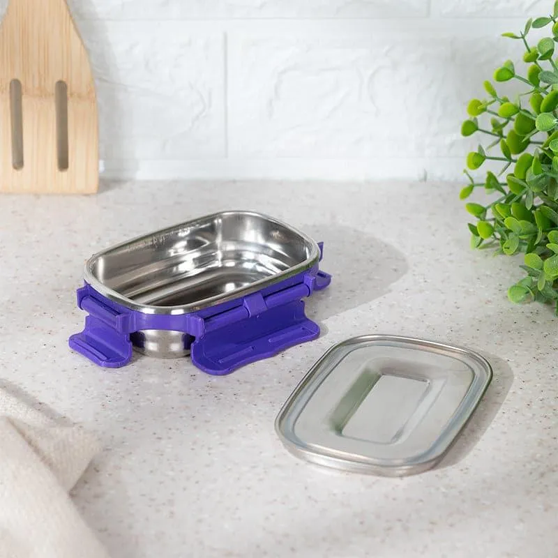 Savory Insulated Steel Lunch Box (Violet) - 150 mL media 3
