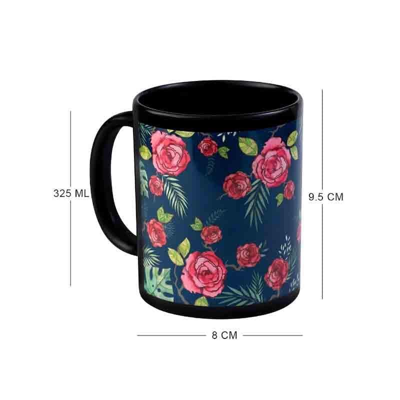 Misty Ceramic Coffee Mug (325 mL) - Black media 4