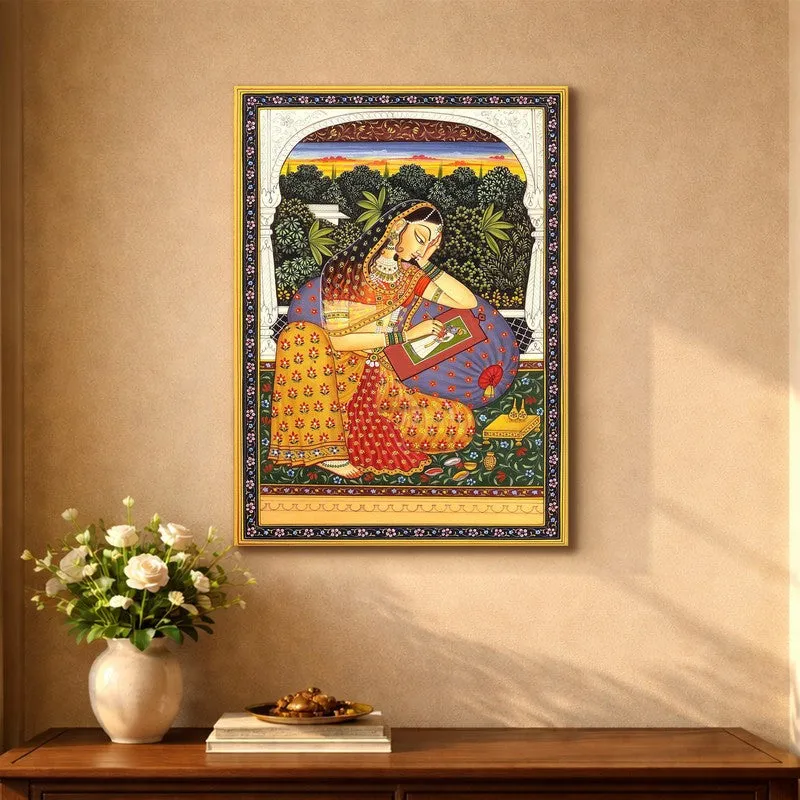 Rajasthani Royal Canvas Wall Art & Paintings media 5