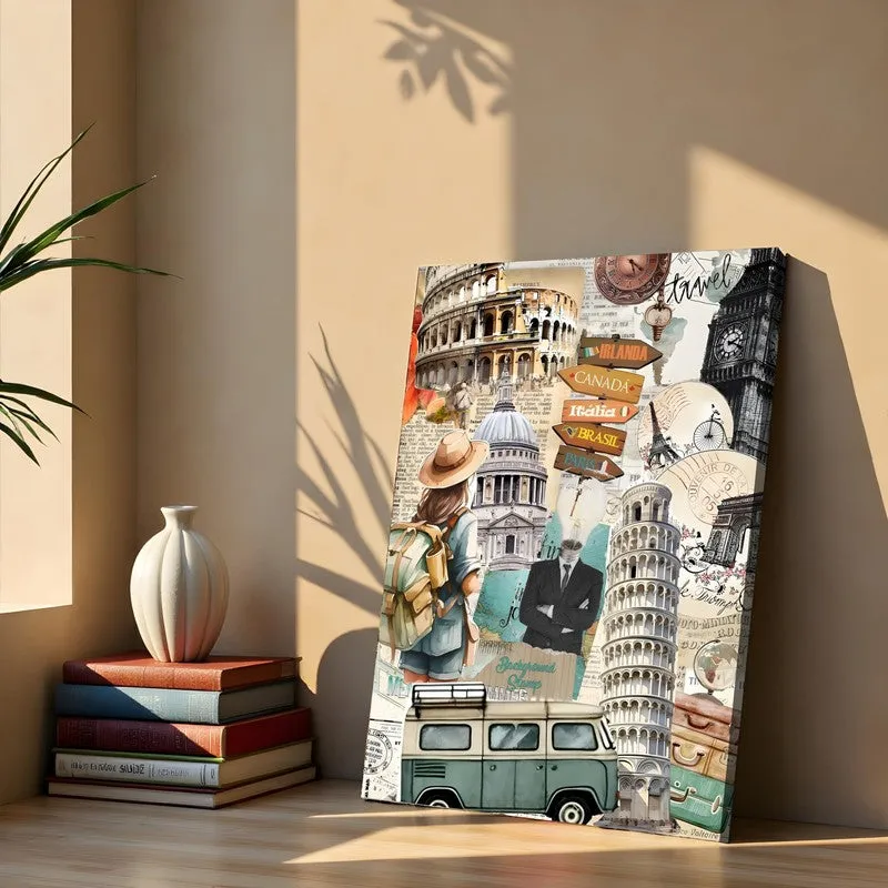 Leaning Collage Canvas Wall Art media 6
