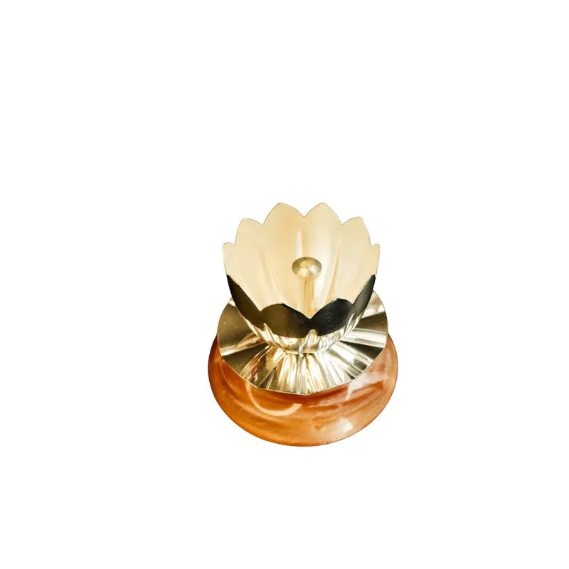 Luminique German Silver Diya with Gift Box media 7
