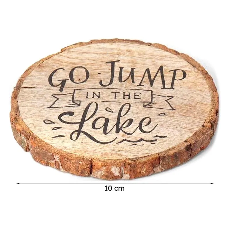 Rustic Scripted Coaster - Set Of Four media 7