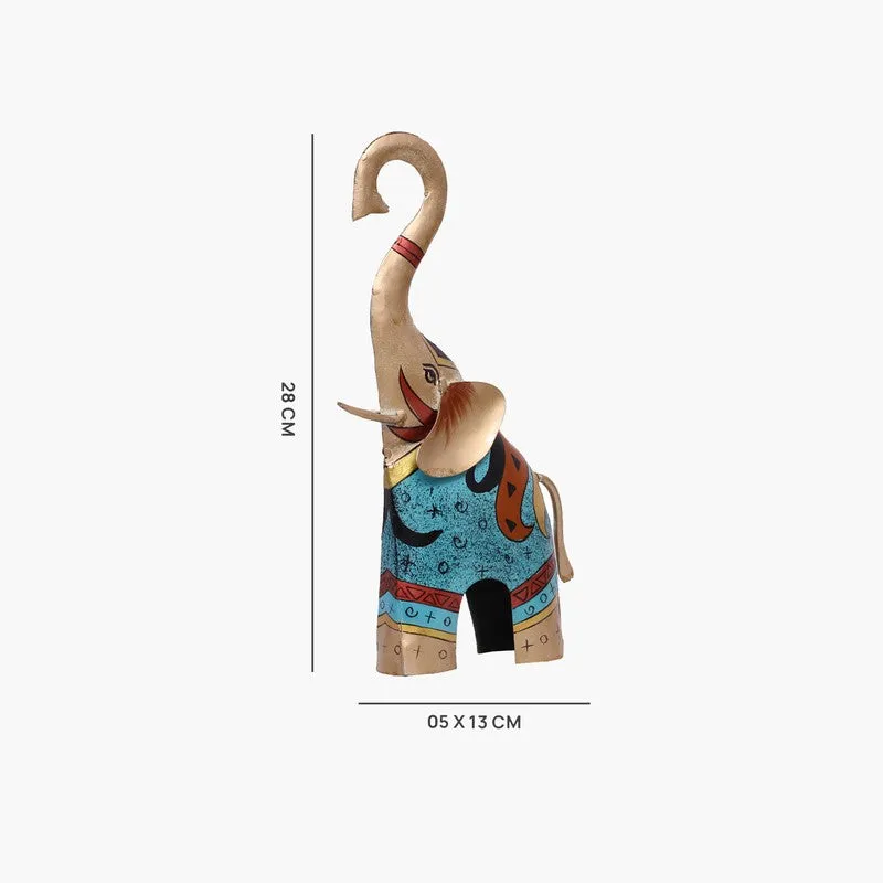 Happy Trunk Metal Showpiece - Set Of Two media 6