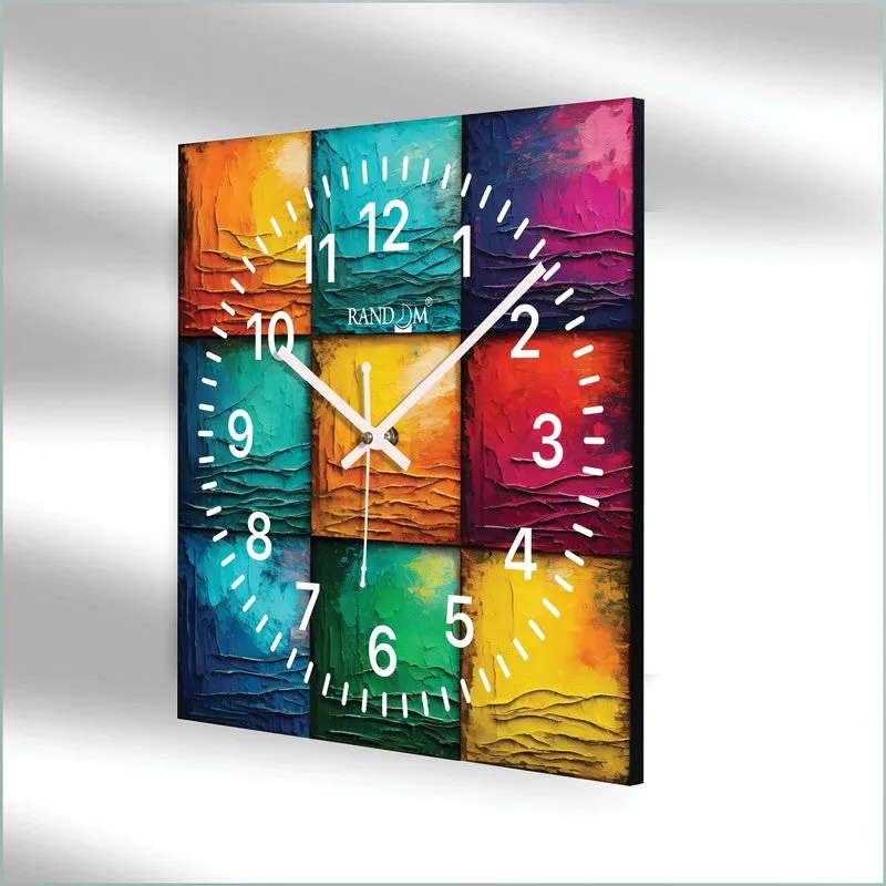 Lunexa Analog Wall Clock - Multicolor media 5