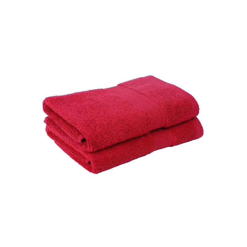 Miorah Hand Towel (Red) - Set Of Two media 4
