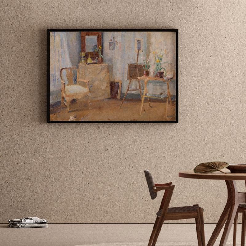 Atelier Canvas Wall Painting - Black Frame