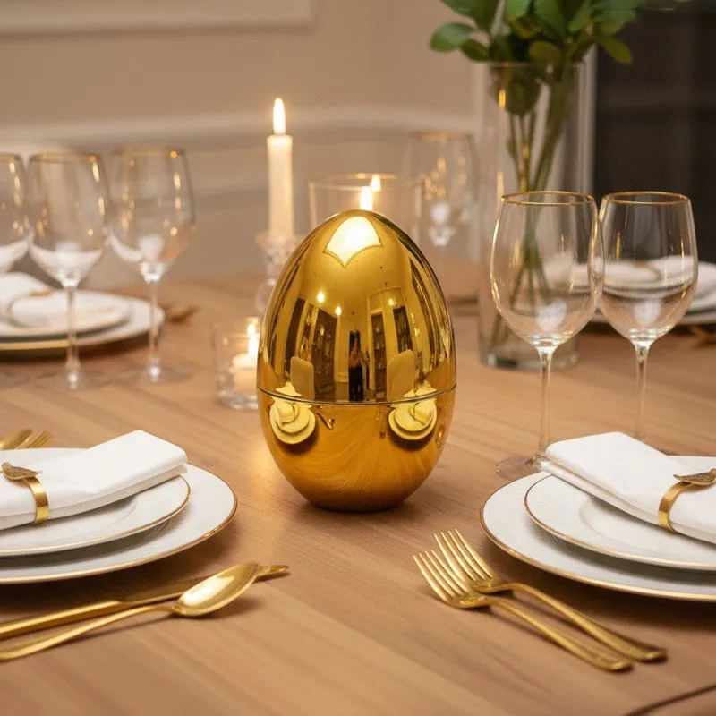 Luxe Golden Cutlery Stand - Twenty Five Piece Set media 3