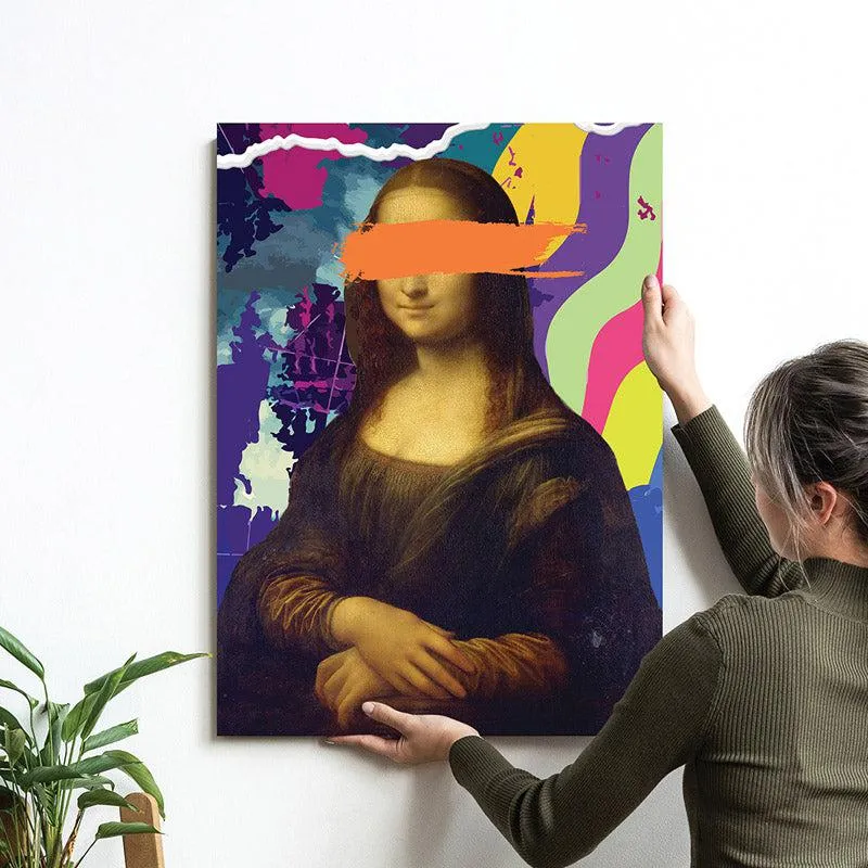 Neo Mona Lisa Wall Art media 2