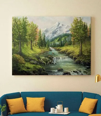Canvas · Wood