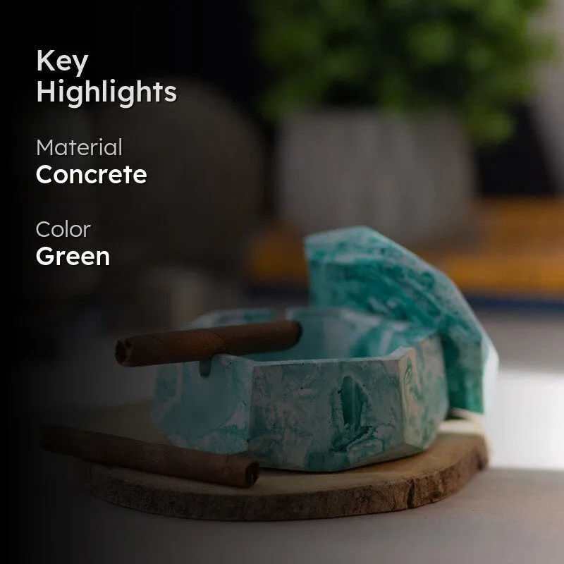 Barca Ash Tray - Green media 2