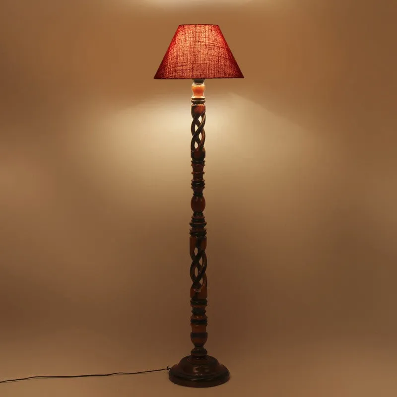 ConeCast Floor Lamp (Maroon) media 4