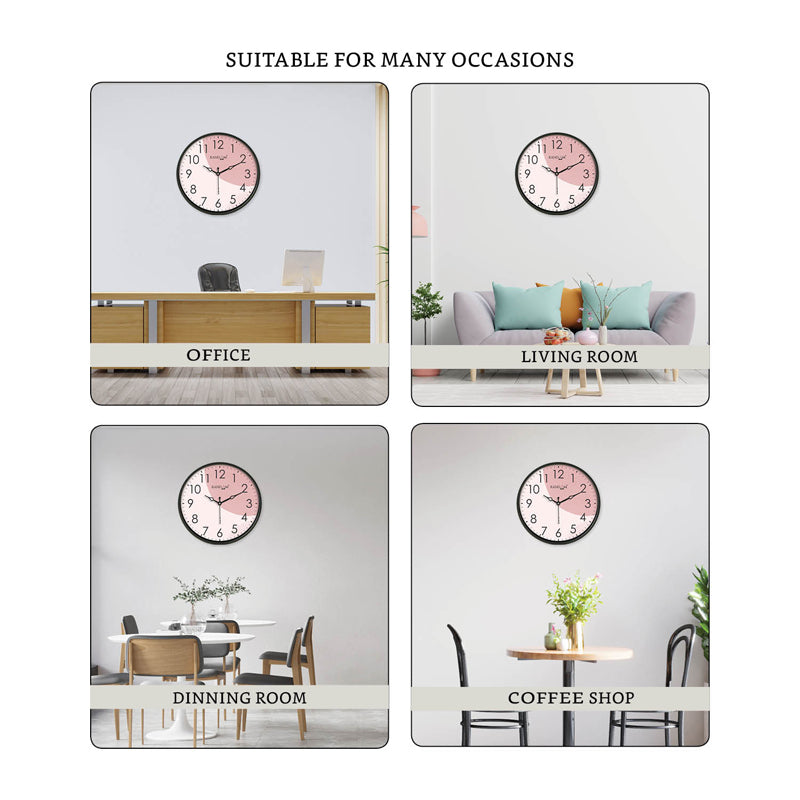 Cadman Sweep Silent Wall Clock media 9