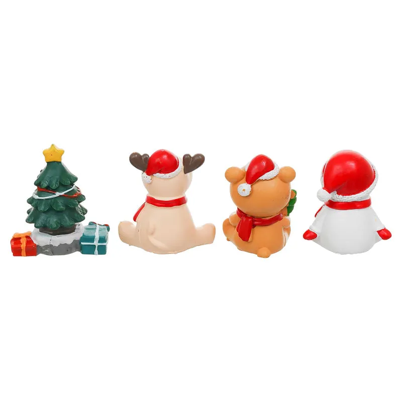 Yuletide Buddies Resin Figurine - Set Of Four media 6