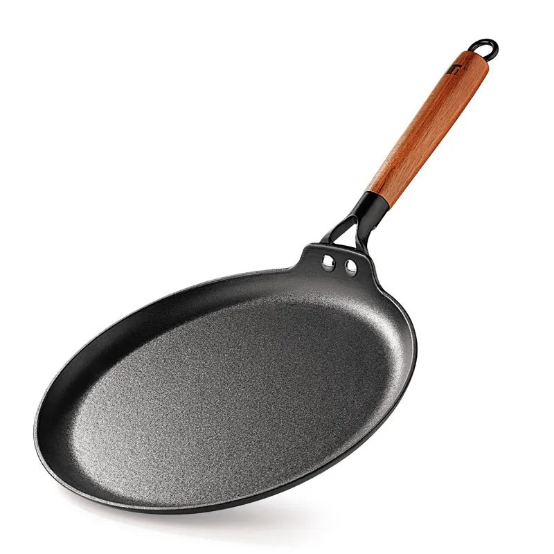 Bergner Odin Iron Dosa Tawa With Wooden Handle - 28 cm media 8