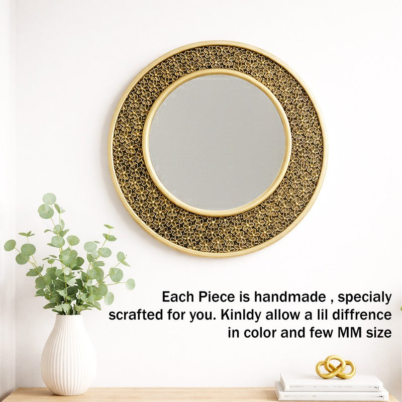 Majestic Filigree Glass Wall Mirror With MDF Frame media 7