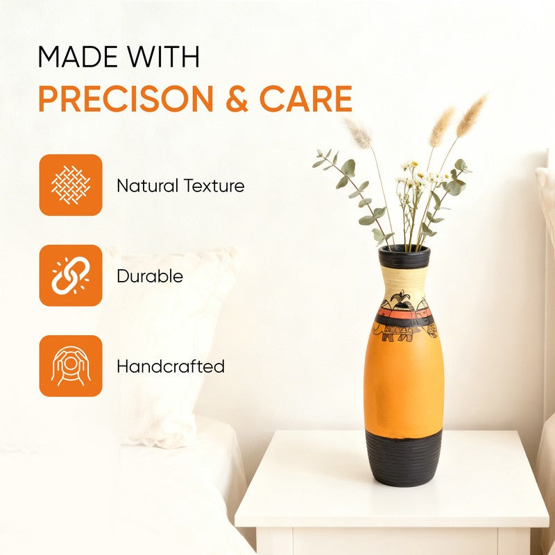 Najia Terracotta Vase media 6
