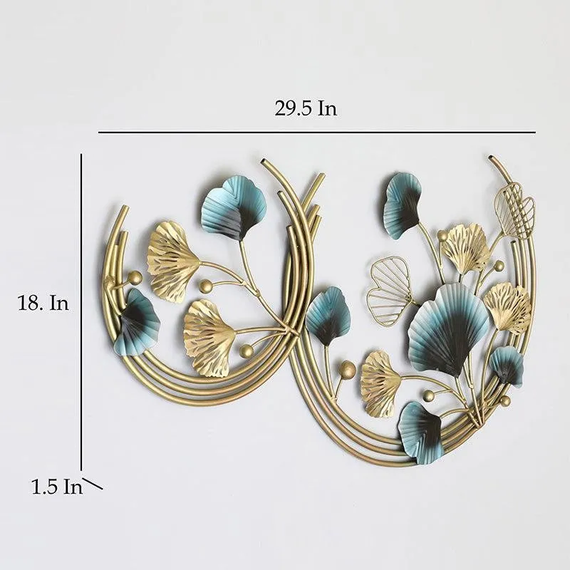 Apollo Floral Metal Wall Accent media 4