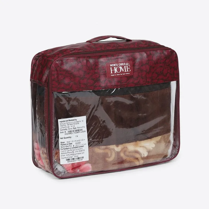 Monte Carlo Velvet Blossom Blanket - 483 GSM media 7