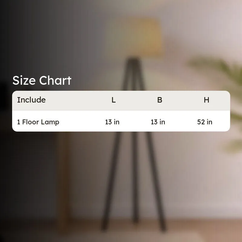 Sleekie Tripod Floor Lamp - White media 7