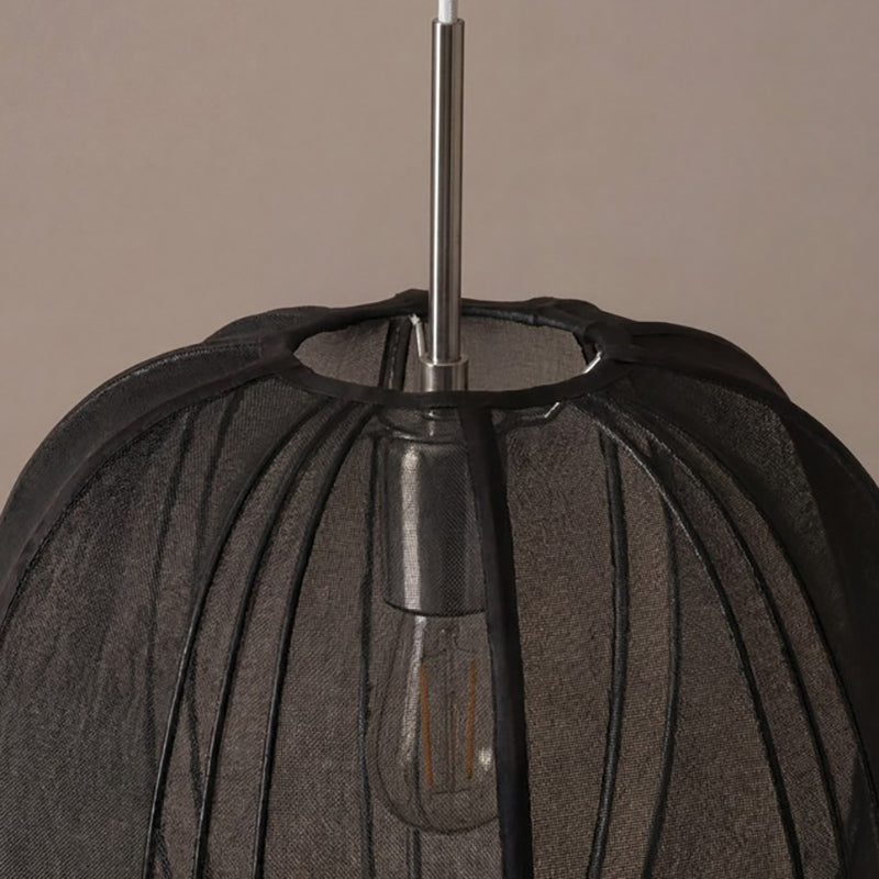 Fig Living Luxe Collection Ceiling Lamp - Black & Silver media 5