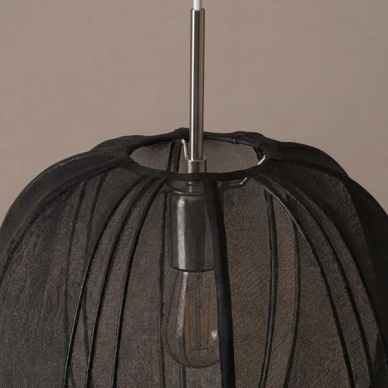 Fig Living Luxe Collection Ceiling Lamp - Black & Silver media 5