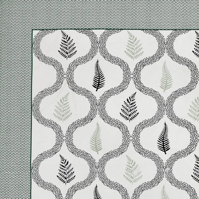 Moneem Printed Cotton Bedsheet (Grey) - 180 TC media 4