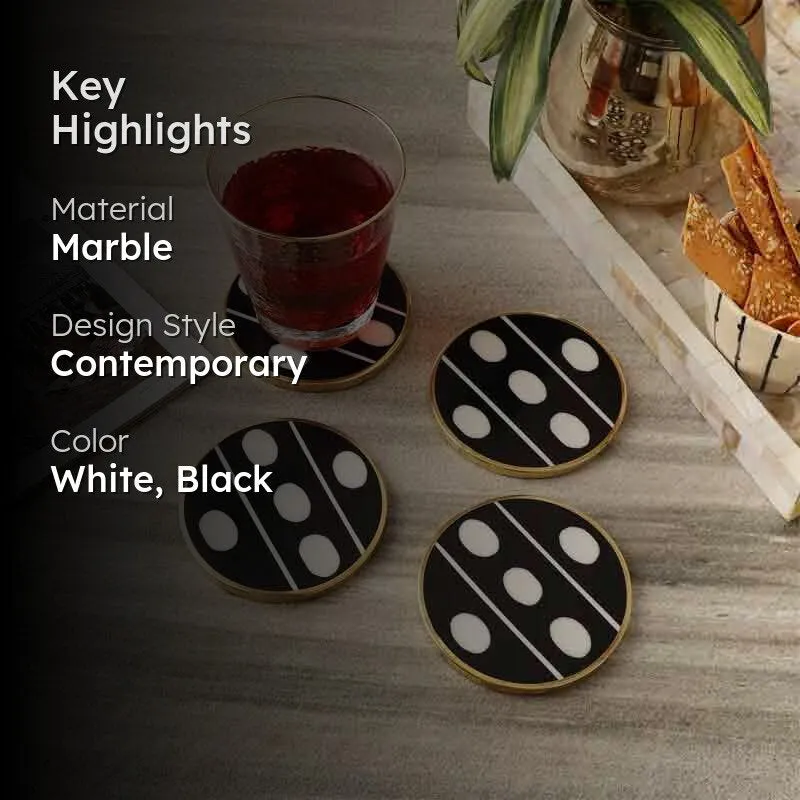 Penta Polka Coaster - Set Of Four media 2