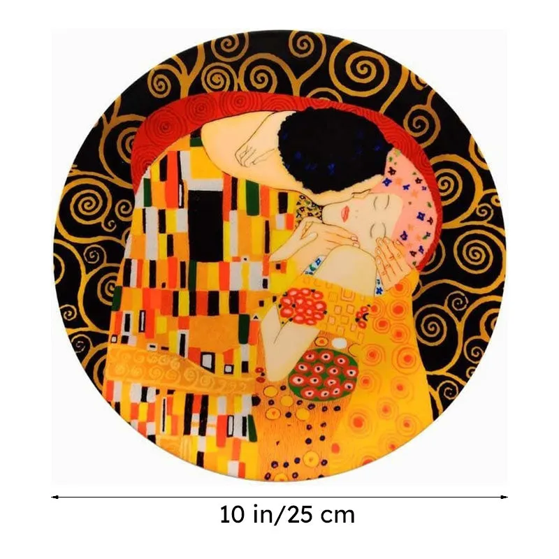 The Kiss by Klimt Decorative Plate media 5
