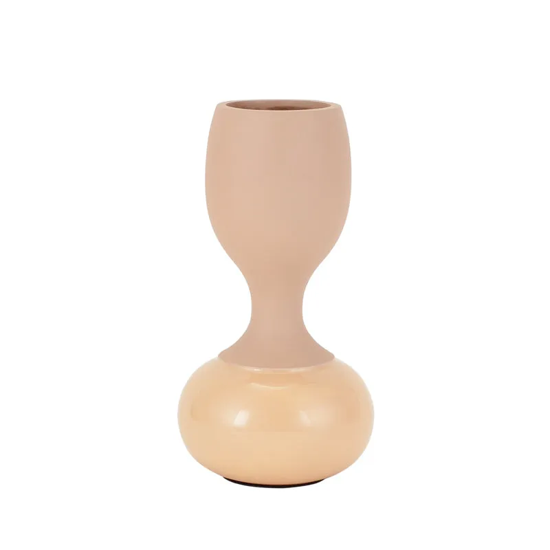 Blaise Enamel Vase - Peach media 3