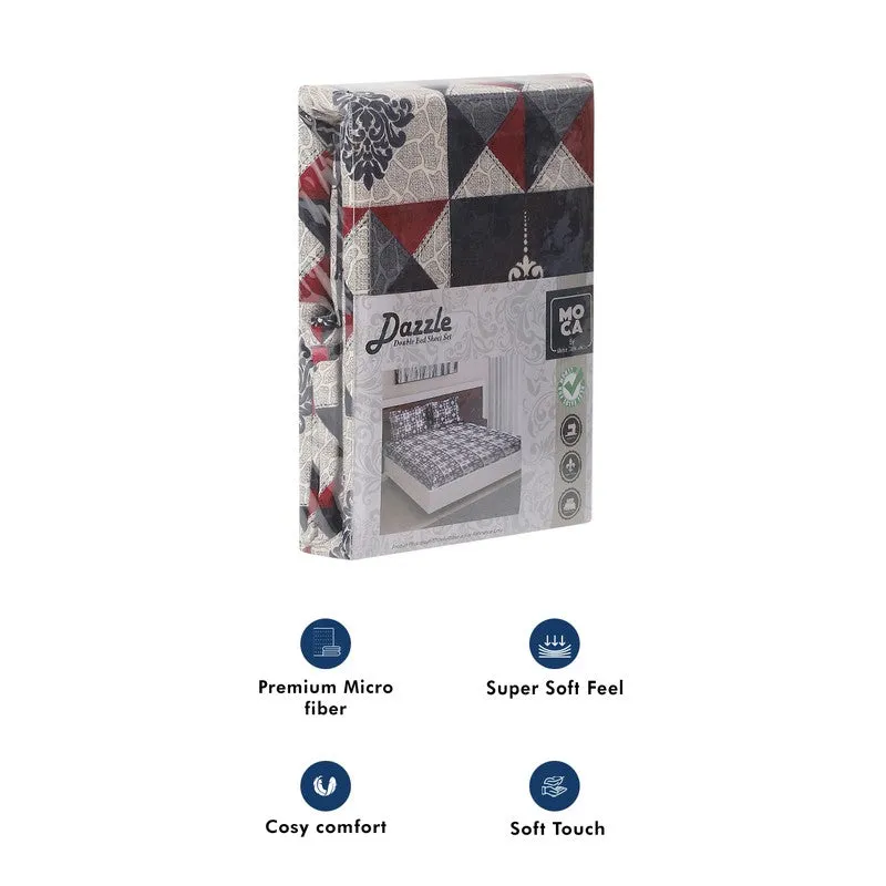 Monte Carlo Geo Magique Bedsheet - 120 GSM media 11