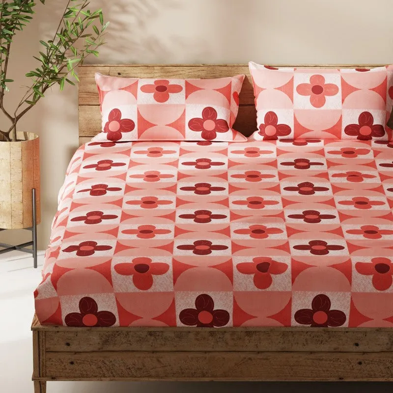 Prycon Bedsheet (Red) - 115 GSM media 4