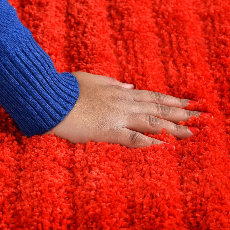 Averra Cotton Bath Mat - Red media 5