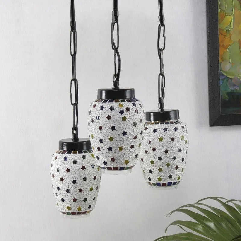 Glitter Scatter Cluster Ceiling Lamp media 5