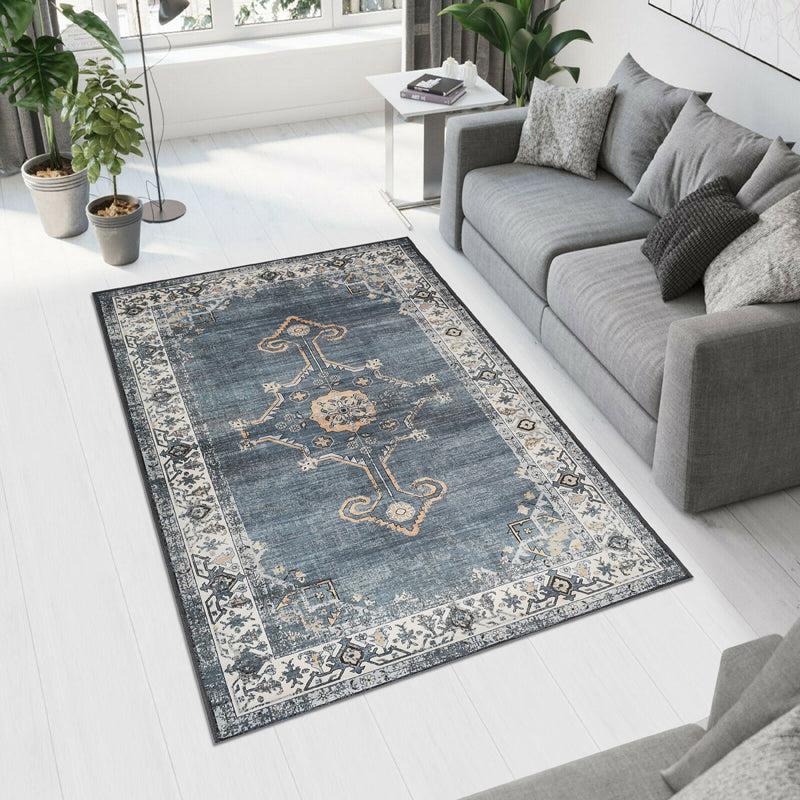 Eden Weave Velvet Rectangle Anti-Skid Carpet media 3