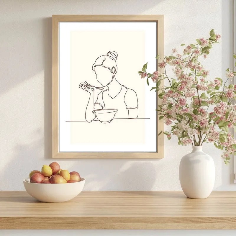 FigureLine Archival Canvas Wall Art - Brown media 1