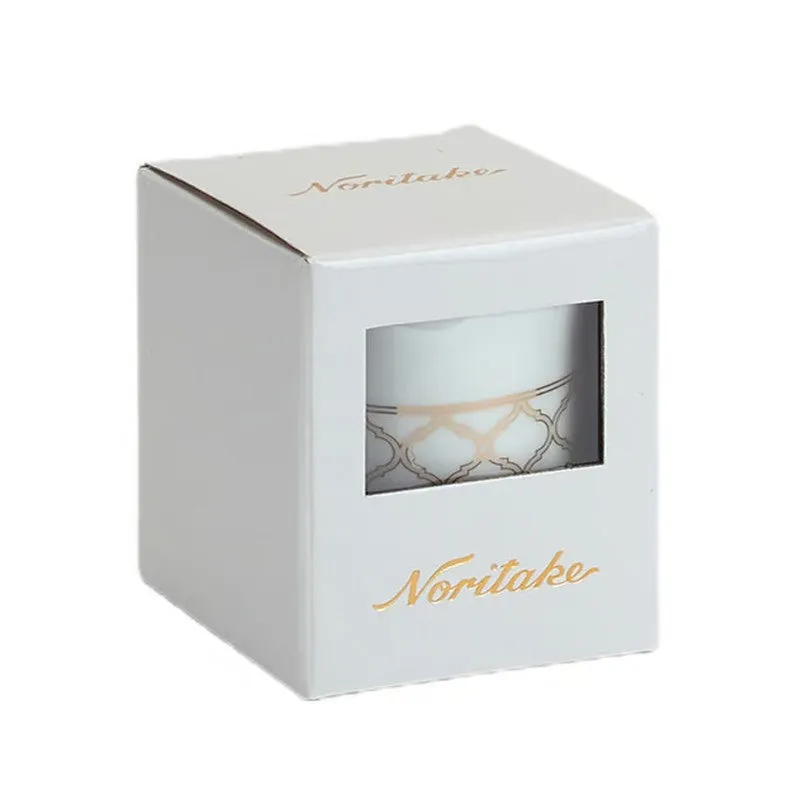 Noritake Lodis Morning Gold Finish Porcelain Coffee Mug - 280 mL media 4