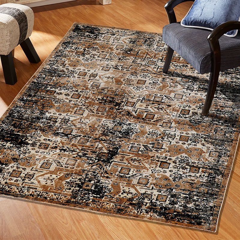 Sterlin Non-Anti Skid Carpet - Black & Brown media 3