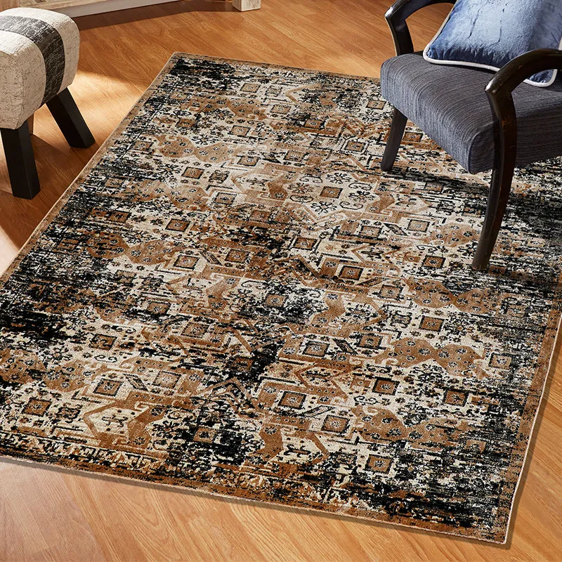 Sterlin Non-Anti Skid Carpet - Black & Brown media 3
