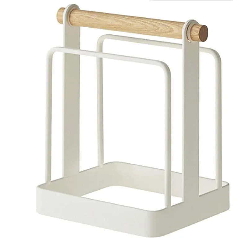 Evara Carbon Steel Chopping Board Stand media 5