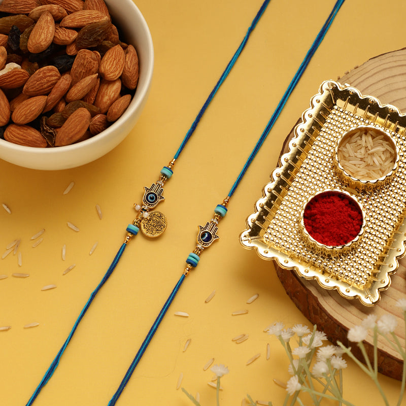 Sibling Bond Evil Eye Rakhi Hamper