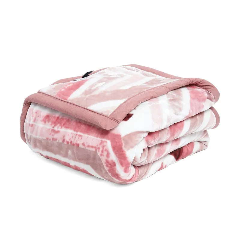 Monte Carlo Blush Harmony Blanket - 1000 GSM media 5