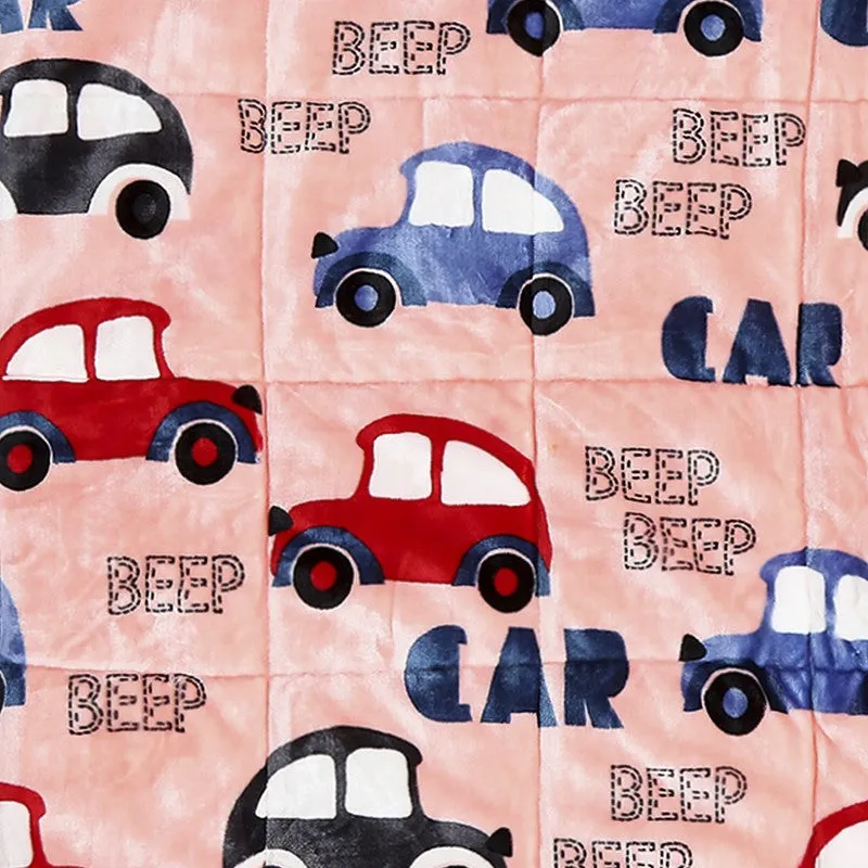 Monte Carlo Car Cuddle Kids Blanket - 1400 GSM media 5