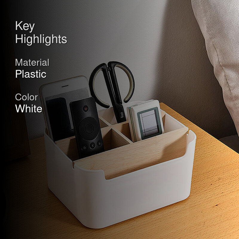 Clutter Cut Plastic Desk Organizer media 2