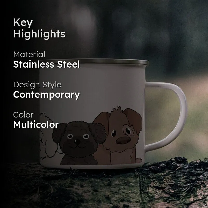 Pet Stainless Steel Coffee Mug (330 mL) media 2