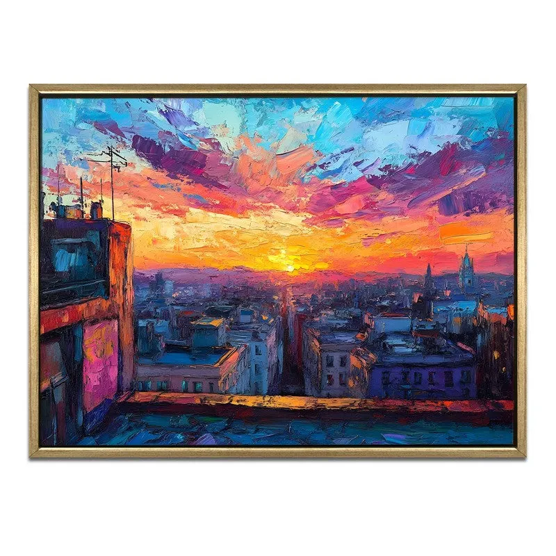 Citylume Canvas Wall Painting With Frame media 3