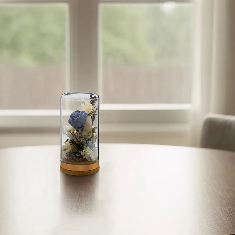 Miso Solawood Flower Bunch In Glass Tube media 3