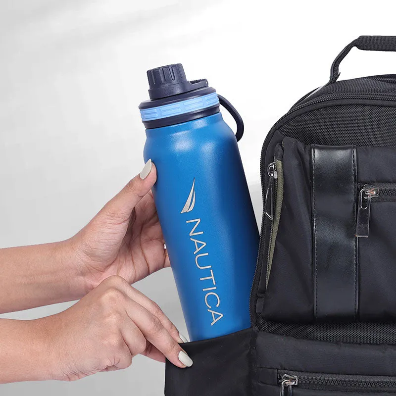 Nautica Hydra Meridian Insulated Stainless Steel Thermos (Blue) - 750 mL media 6